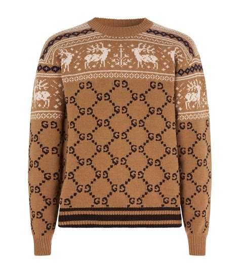 gucci knitwear men's|Gucci sweater designer.